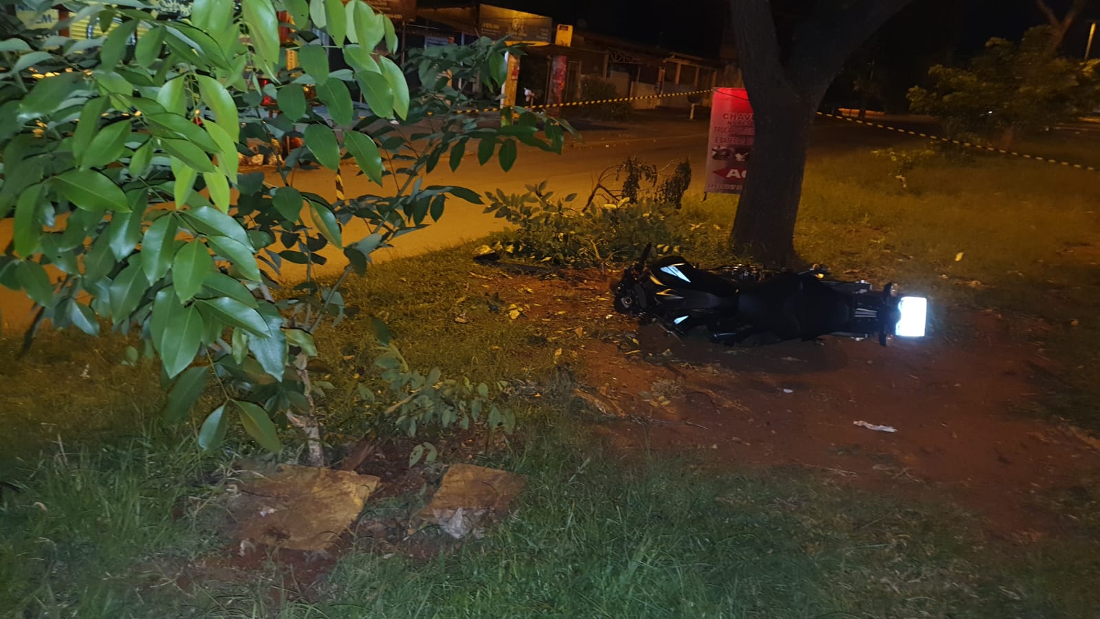 Homem morre em acidente de moto