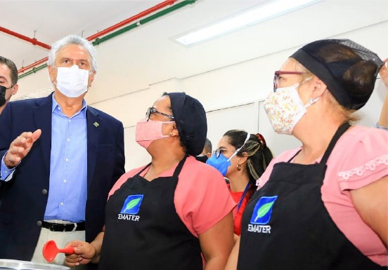 Caiado inaugura reforma  e ampliação da Emater