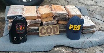 Polícias apreendem quase R$ 5 milhões em cocaína que seria comercializada no carnaval