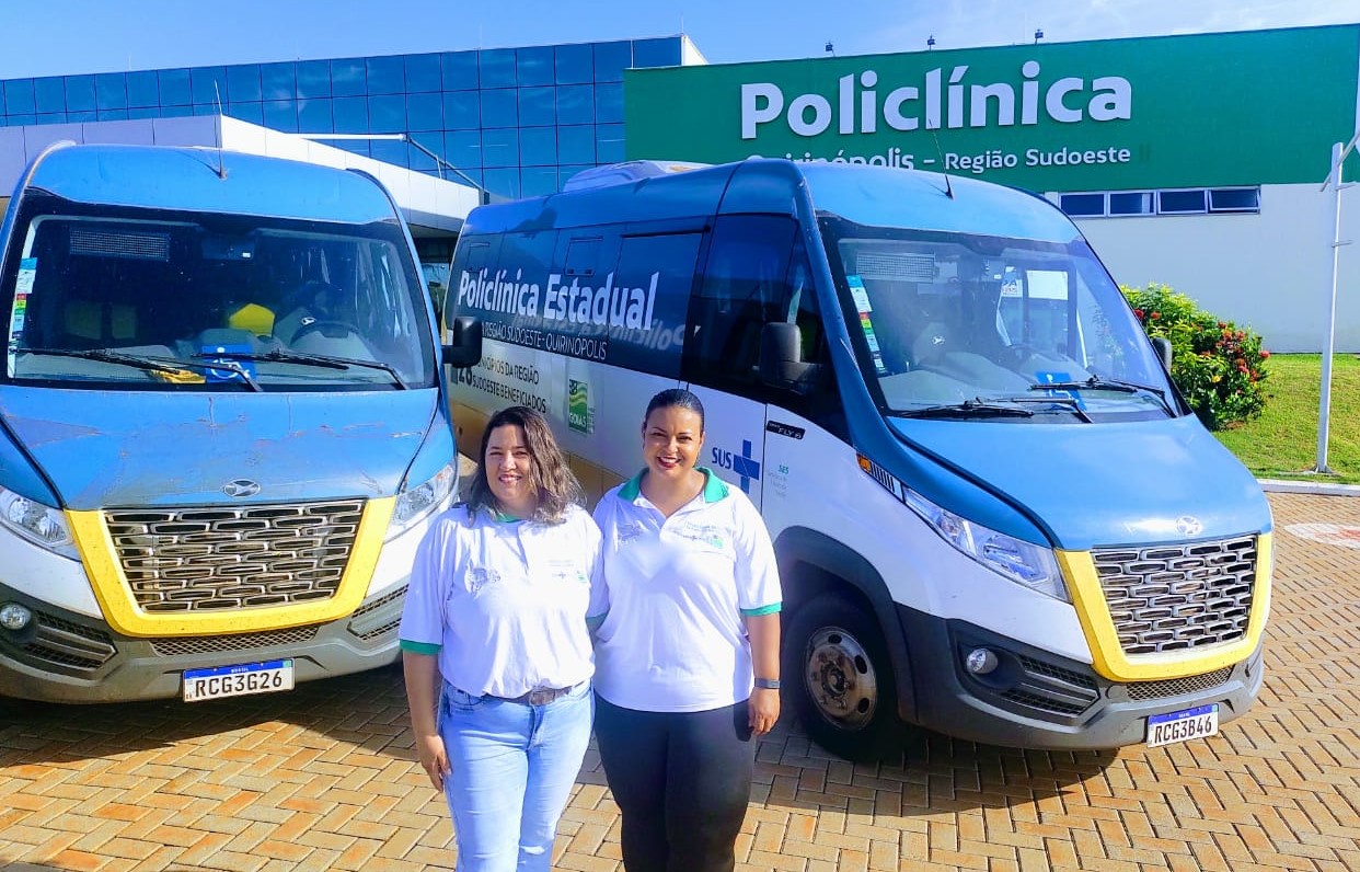 Mulheres motoristas aliam força e sensibilidade na Policlínica de Quirinópolis