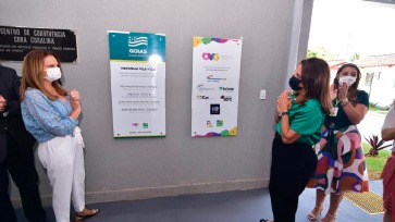 Governo e OVG inauguram reforma do centro de idosos