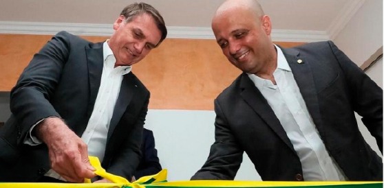 Bolsonaro: apoio para Vitor  Hugo na disputa em Goiás