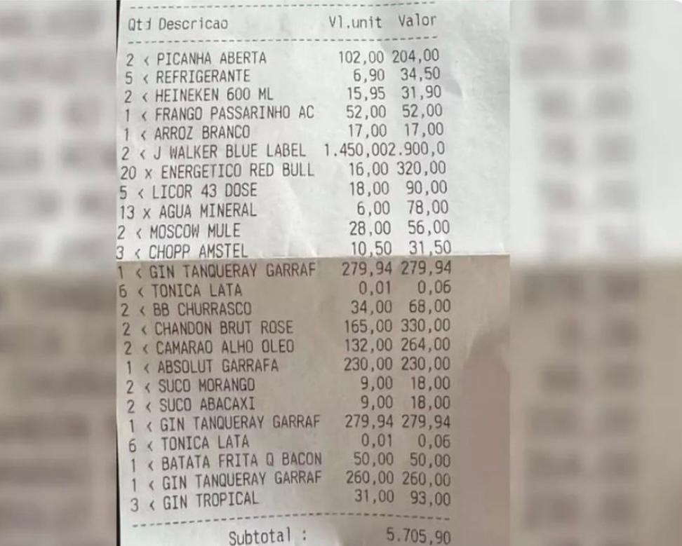 Homem finge passar mal para não pagar conta em bar de Goiânia
