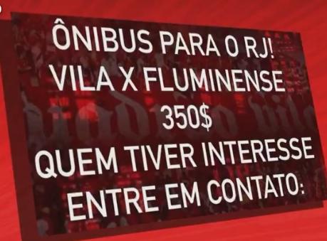 Torcedores do Vila Nova foram vítimas de golpe em uma suposta oferta de excursão para o Rio de Janeiro