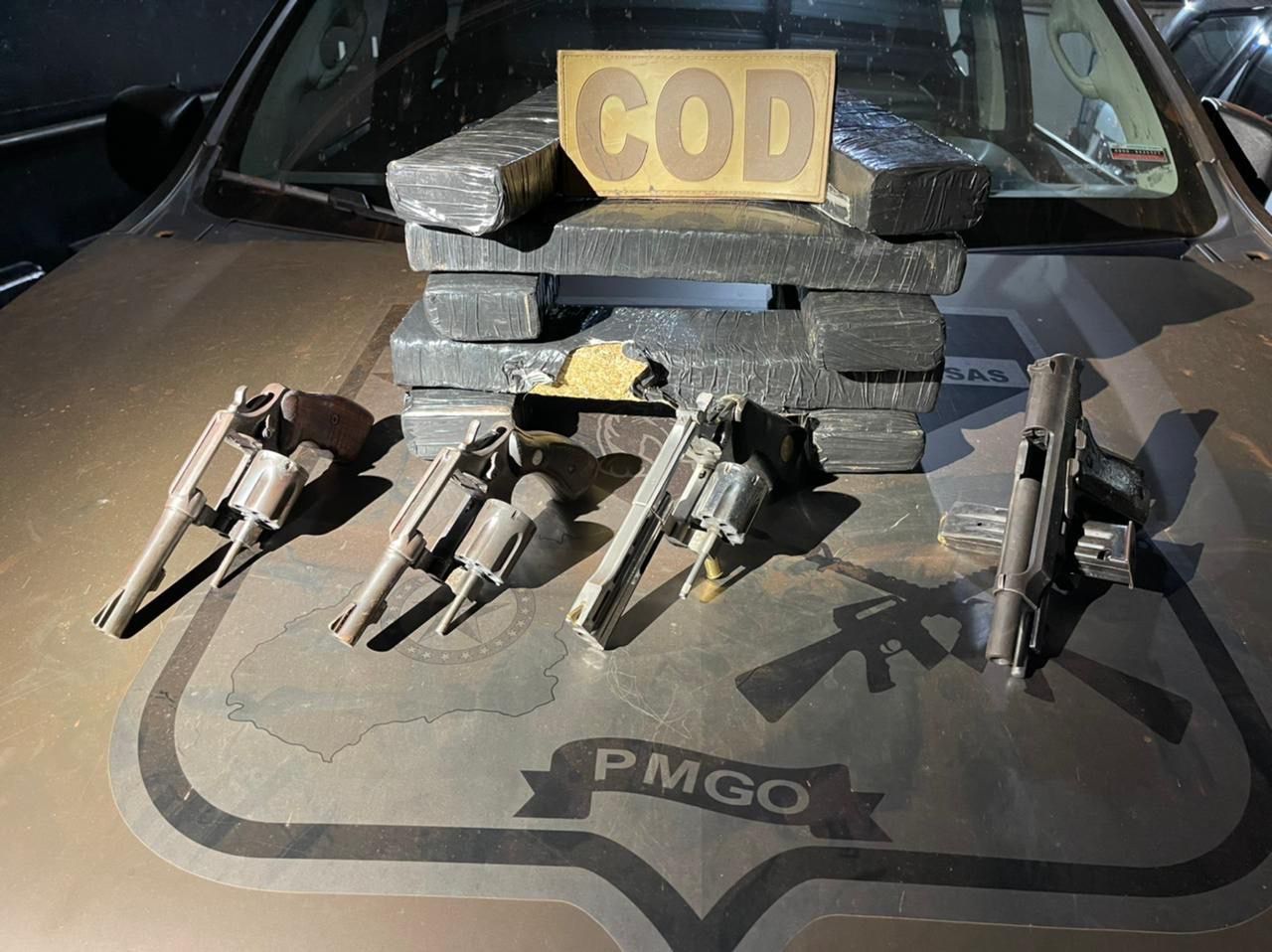 Em fuga, Criminosos trocam tiros com a polícia na cidade de Rio Verde