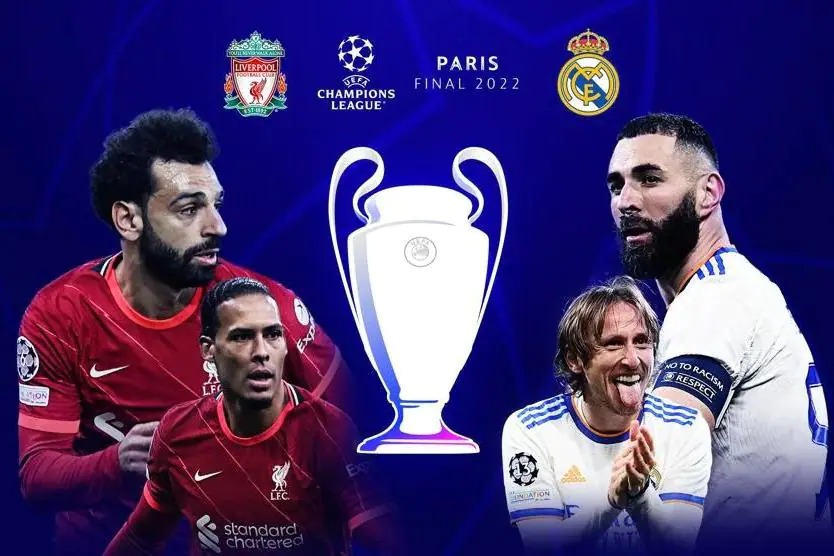 Liverpool e Real Madrid se enfrentam pela final da Champions League