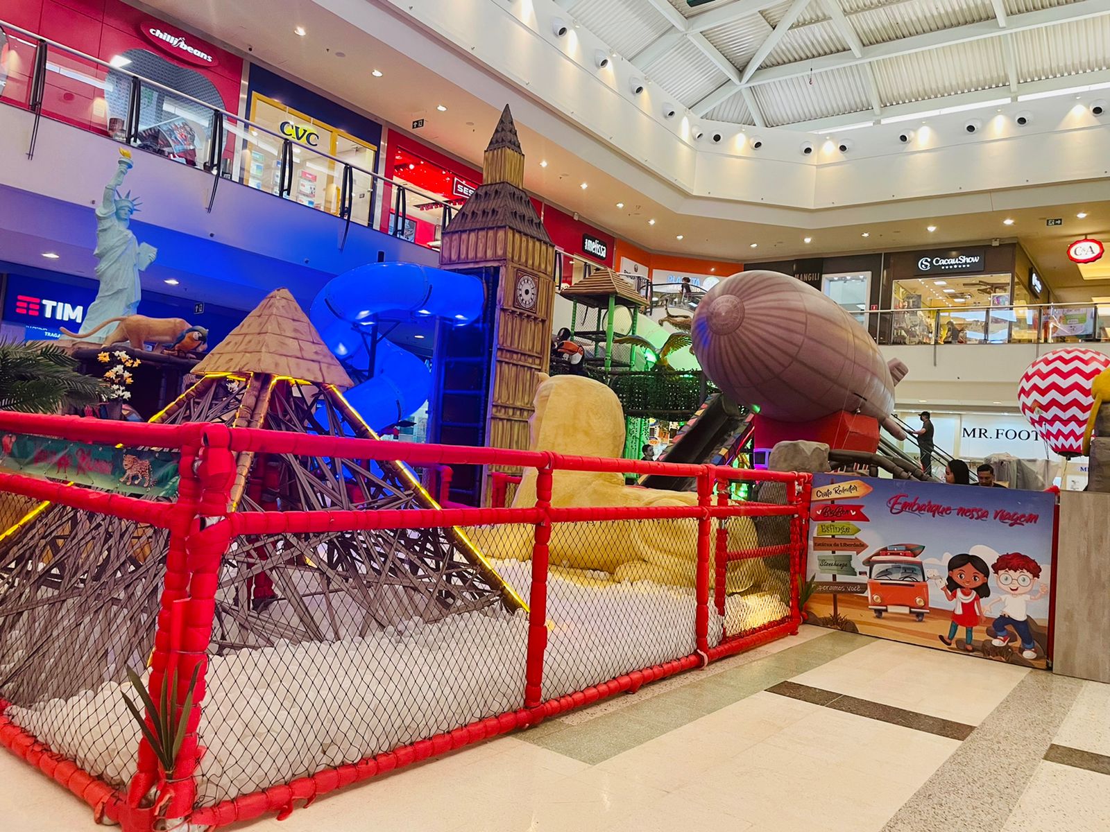“Volta ao Mundo” é o destaque na programação de férias do Buriti Shopping