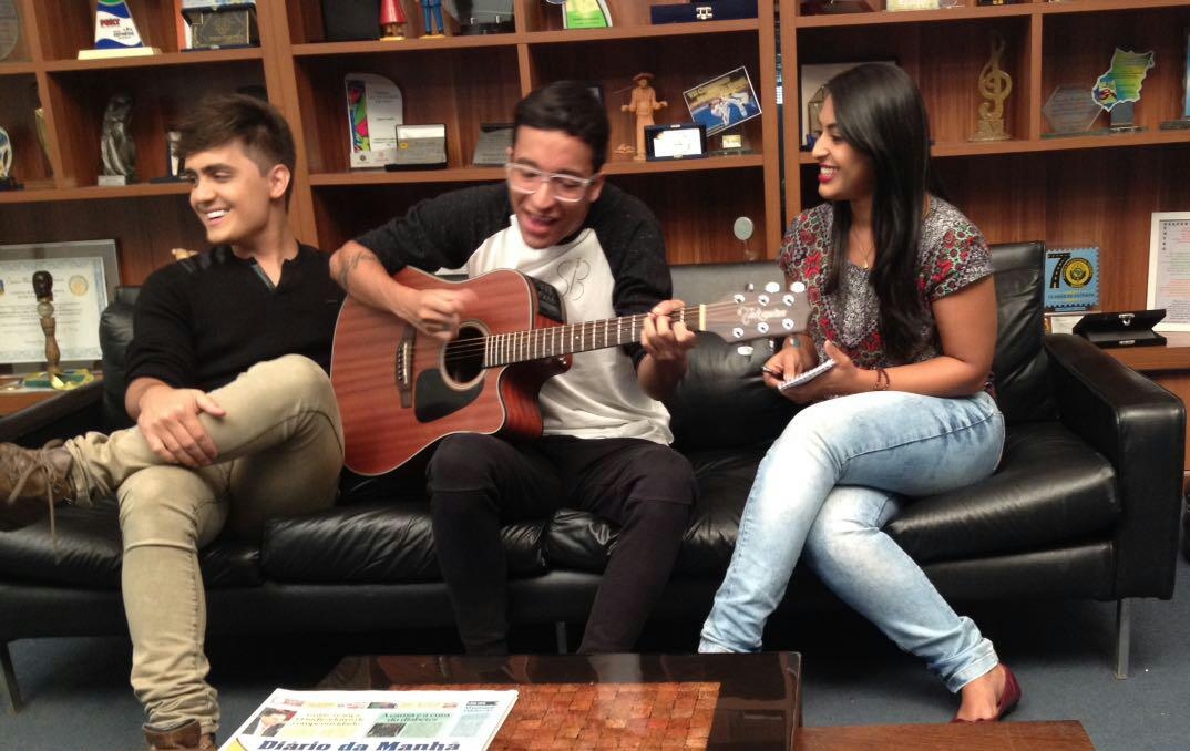 Dupla PH e Michel falam sobre lançamento do primeiro DVD em Goiânia