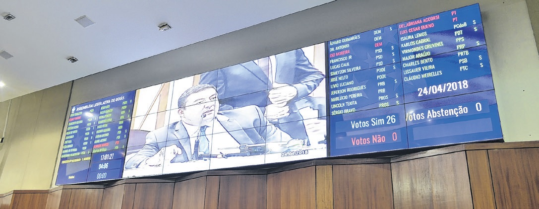 Vitti destaca modernidade de novo painel eletrônico