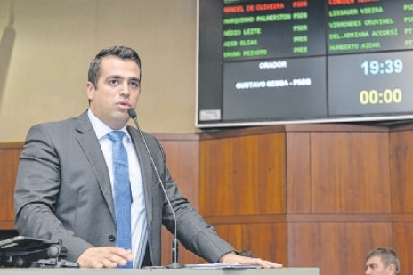 Gustavo Sebba é o deputado que mais apresentou projetos
