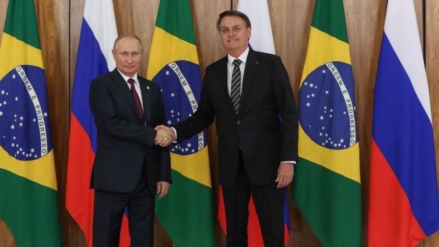 Rússia: reunião com Bolsonaro focará pontos de vista sobre agenda internacional
