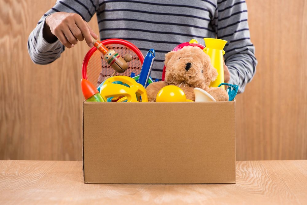 Campanha de arrecadação de brinquedos, em Goiânia