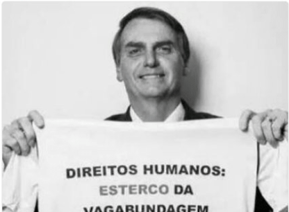 Filho de Bolsonaro sugere que estudantes se refiram a direitos humanos como “esterco da vagabundagem”