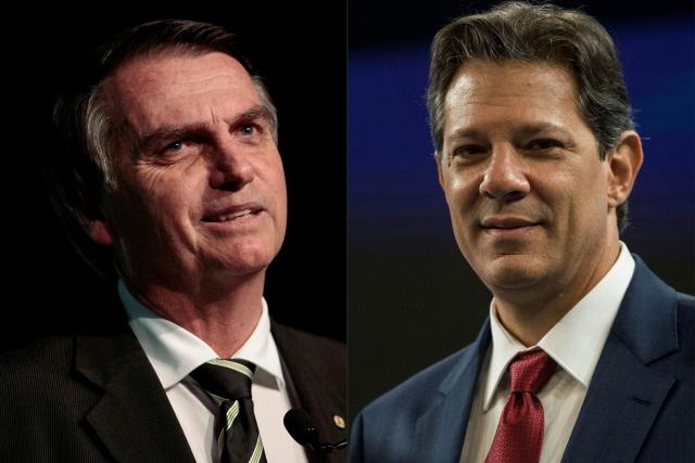 A um dia da decisão, Bolsonaro fica no Rio e Haddad, em São Paulo