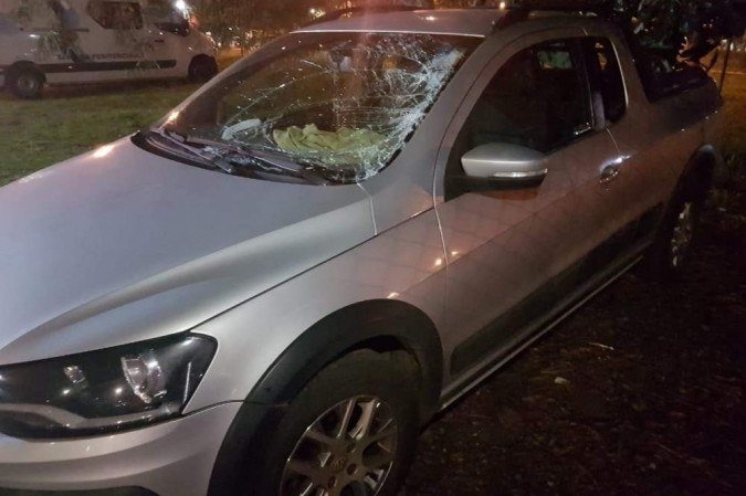 DF: Motorista bêbado atropela pedestre, foge e é preso