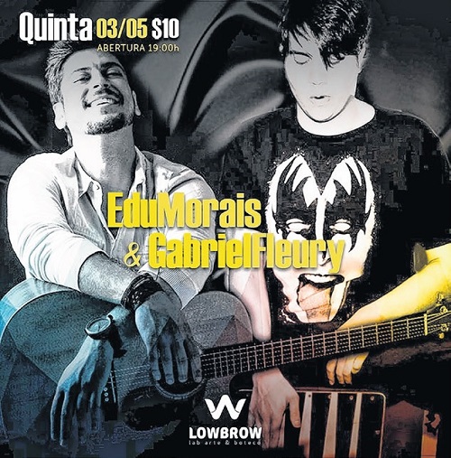 Mistura de rock e MPB toma conta do Lowbrow