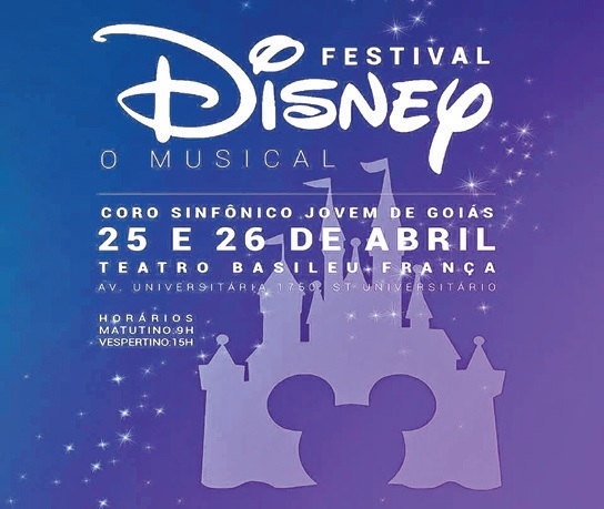 Festival apresenta clássicos da Disney no Basileu França