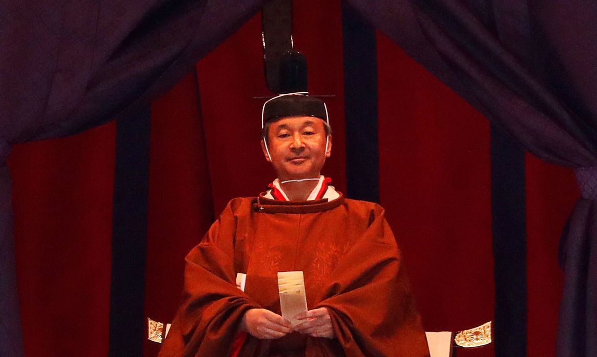Saudações do imperador japonês em seu aniversário são canceladas