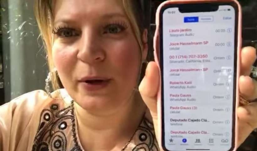 Deputada Joice disse que teve o celular invadido