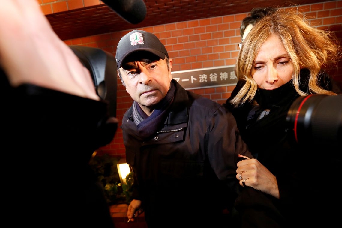 Promotores de Tóquio obtêm novo mandado de prisão contra Carlos Ghosn
