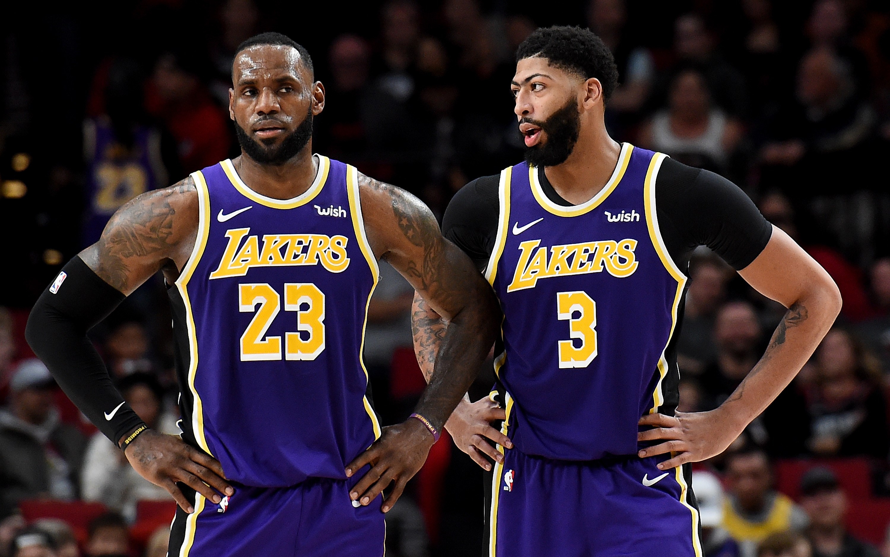 Wizards derrotam líder Jazz com show da dupla; LeBron comanda vitória dos Lakers