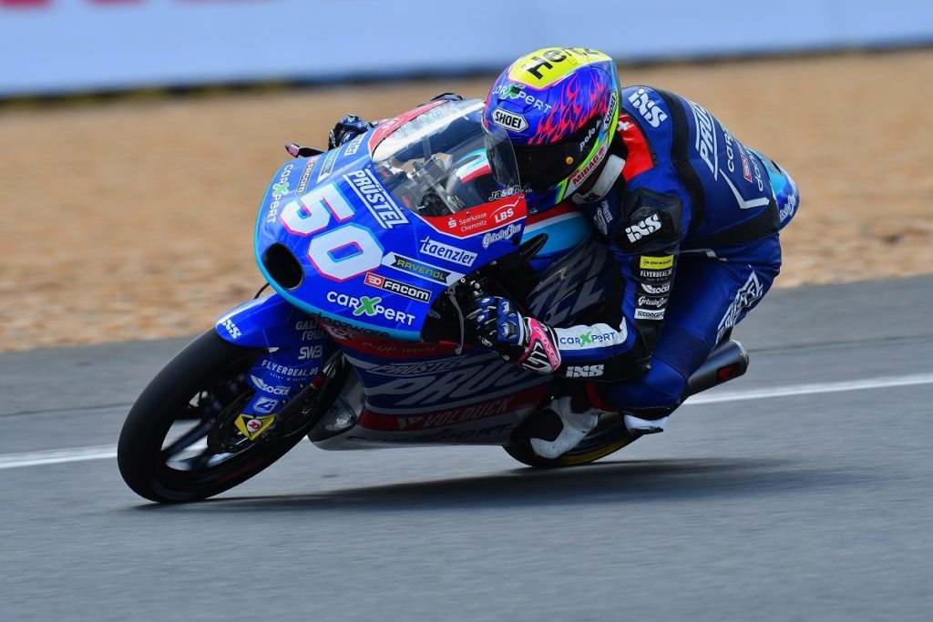 Dupasquier de 19 anos, morre após acidente na Moto3