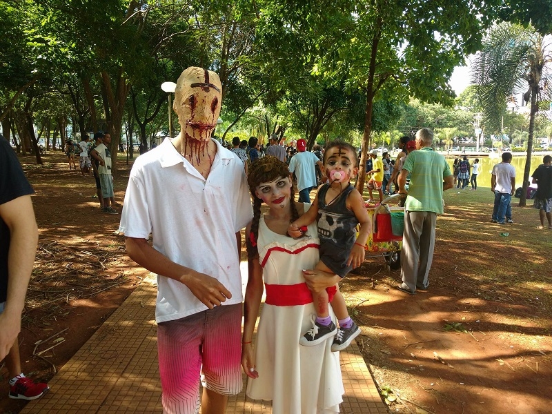Zombie Walk neste dia de finados no Parque Vaca Brava