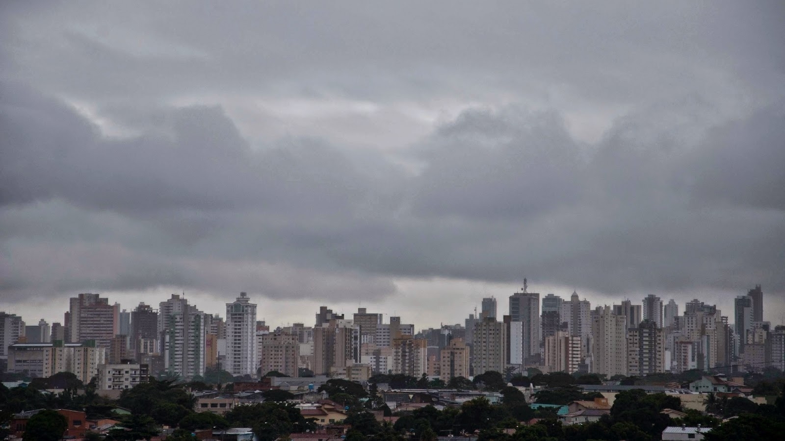 Tempo continua nublado e chuvoso em Goiás durante esta semana, prevê Inmet