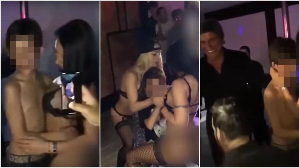Pai contrata strippers para aniversário do filho de 12 anos