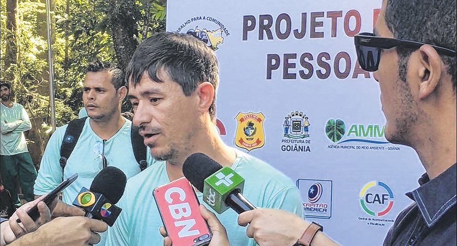 Presos começam a trabalhar nos parques