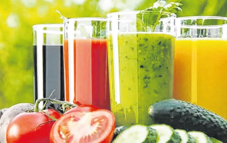 Os poderes dos sucos detox