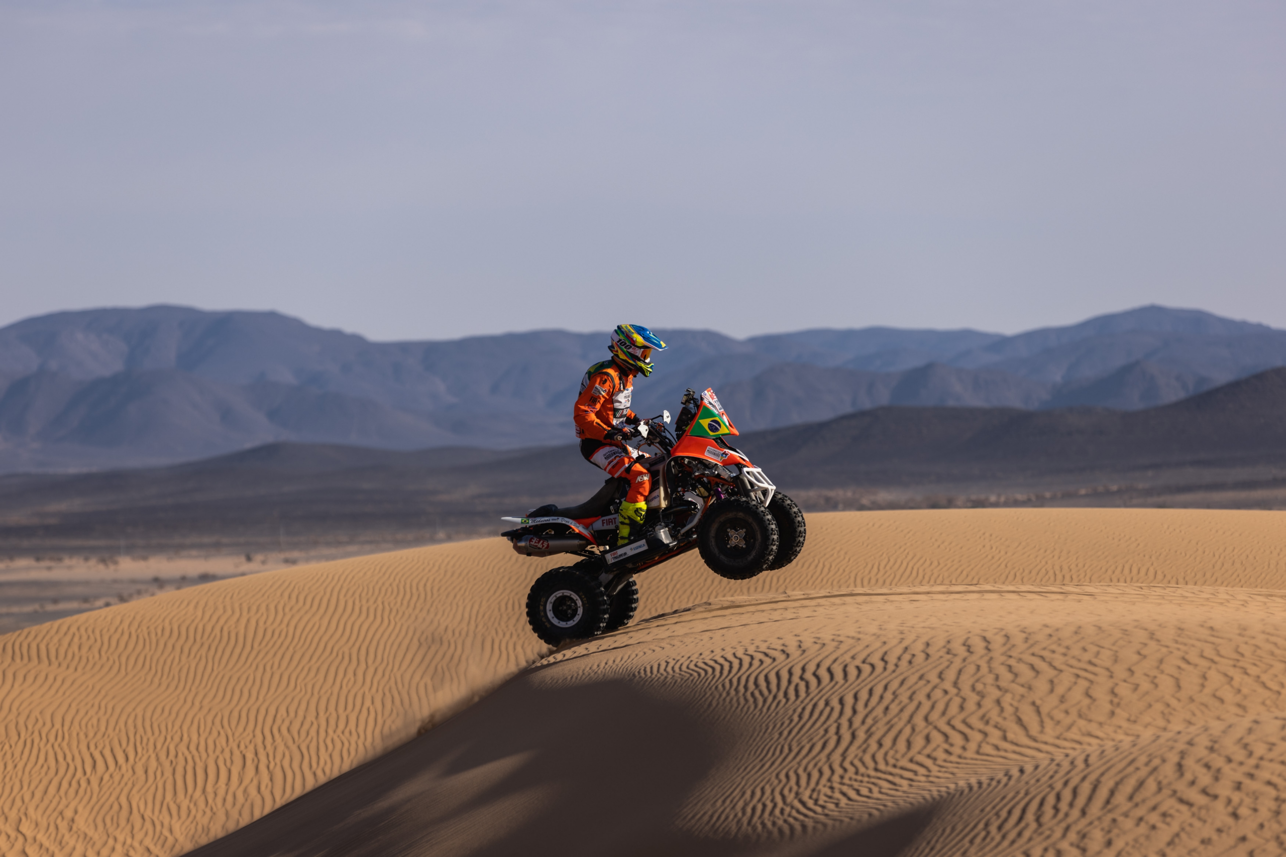 44º Dakar: Na 8ª etapa, Marcelo Medeiros chega em 2º nos quadriciclos