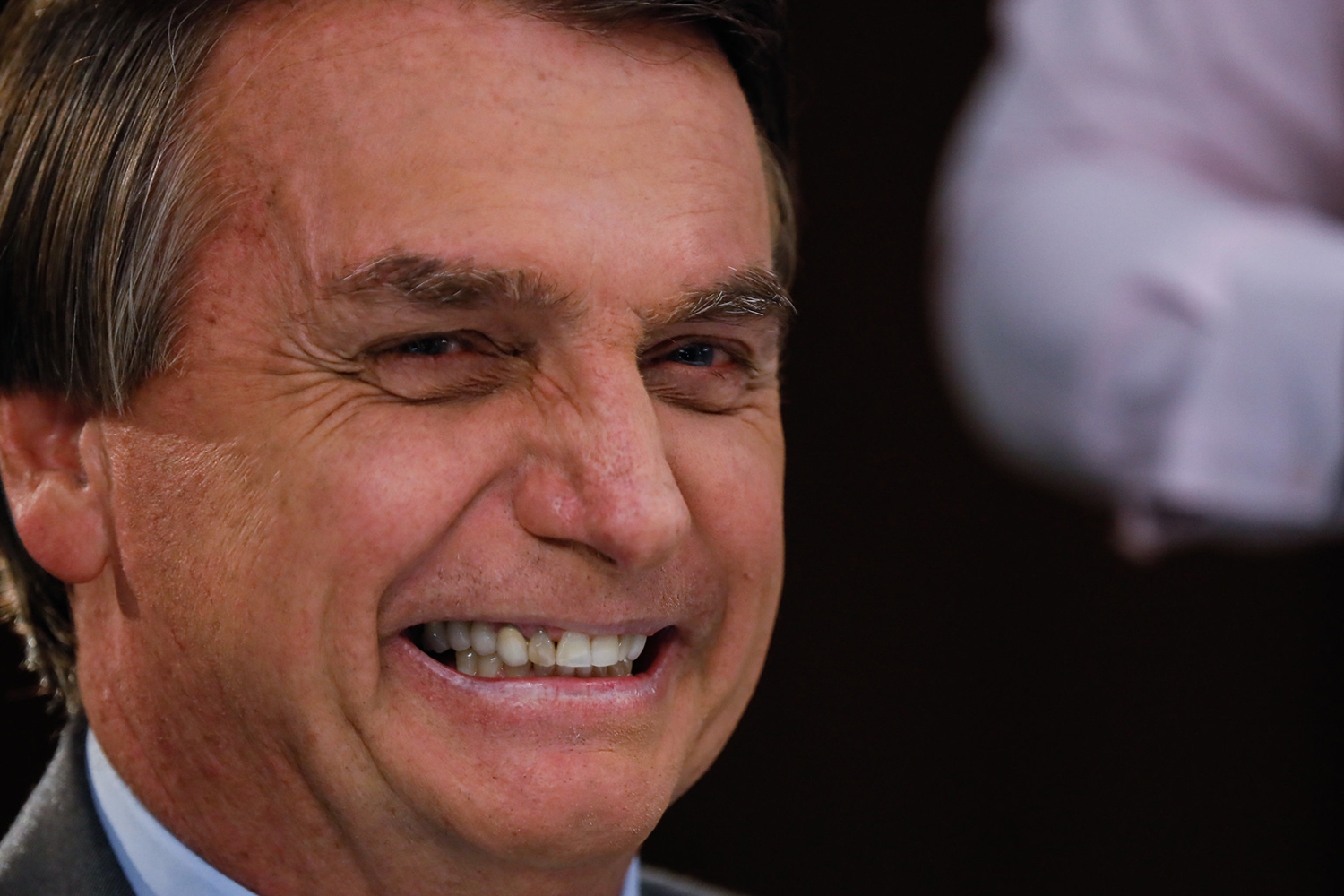 Bolsonaro ri ao ouvir que Marques será relator do pedido de impeachment de Moraes