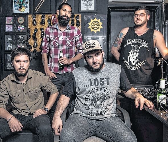 “Pra começar 2018 com vuadêra de dois pé”, banda goiana Black Lines lançou um videoclipe