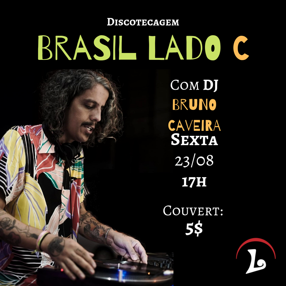DJ Bruno Caveira se apresenta na Casa Liberté, em Goiânia