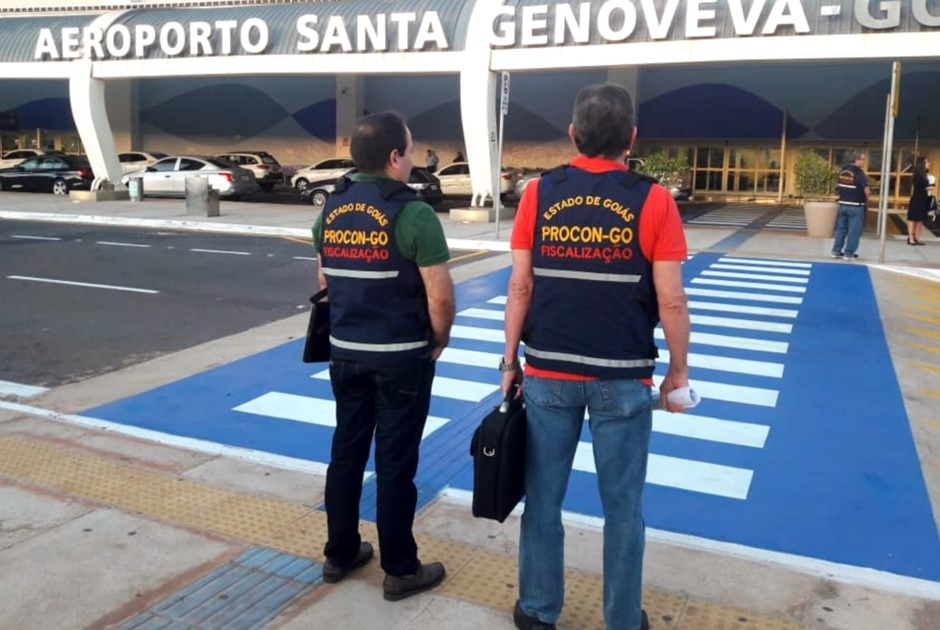 Procon Goiás autua empresas aéreas no aeroporto de Goiânia