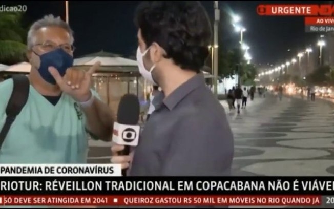 Homem invade link ao vivo para insultar emissora e vira alvo de críticas nas redes sociais