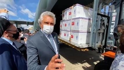 Segundo Caiado, Goiás deve receber mais 30 mil doses na CoronaVac na quarta-feira