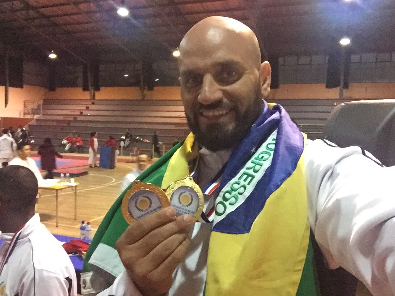 Atleta goiano comemora título Sul-Americano no Chile