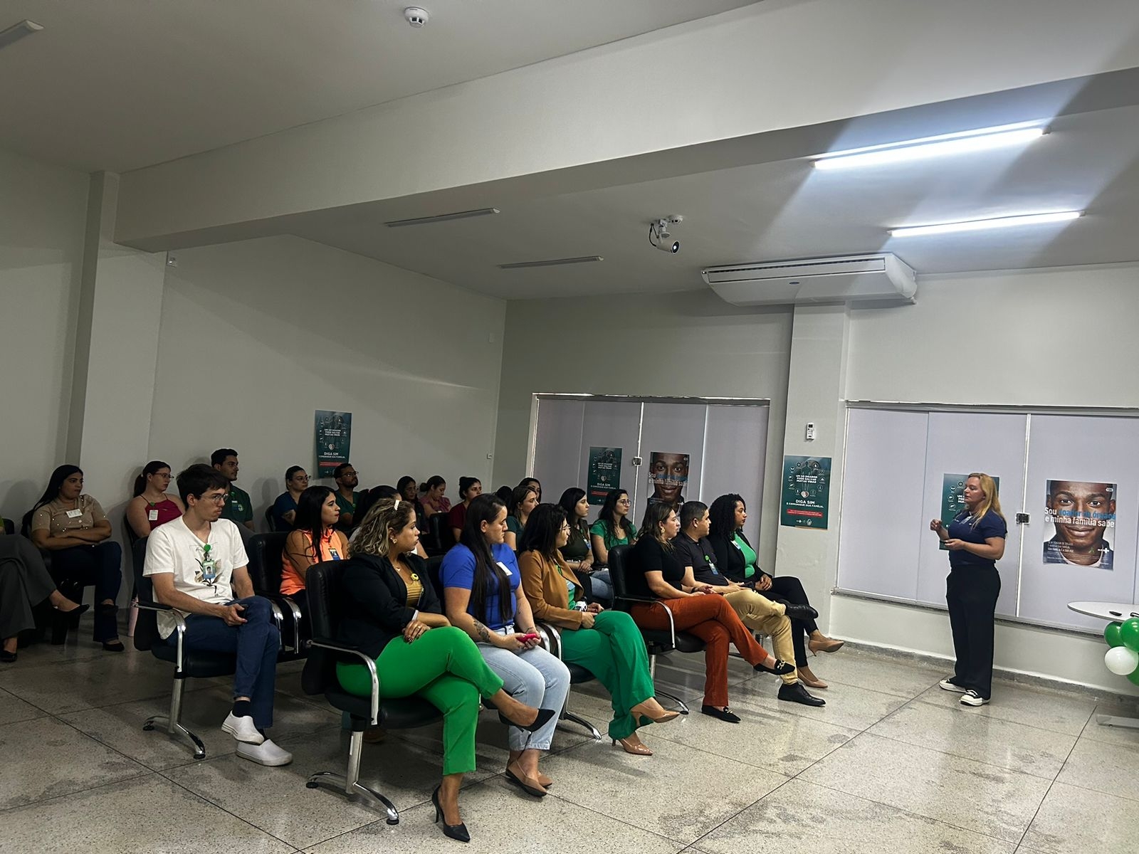 Palestra do Hospital Estadual de Luziânia aborda a importância da doação de órgãos