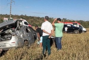 Criança de 3 anos morre em acidente de carro na GO-060