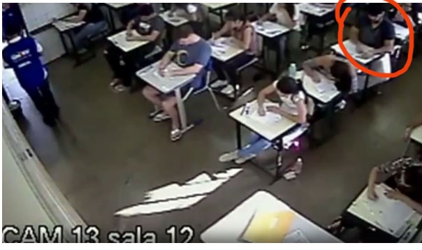 Imagens comprovam fraude em vestibular de medicina