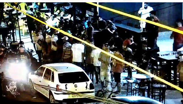 Vídeo mostra crime na praça da Paz em Goiânia
