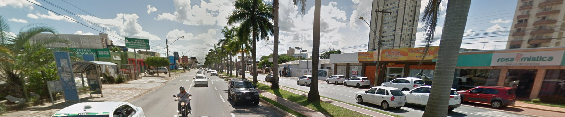 Avenida T-63 fica parcialmente interditada depois de acidente no Parque Anhanguera