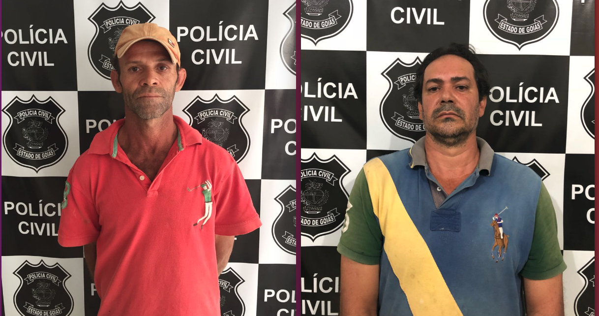 Dois homens são presos suspeitos de assassinar idoso de 81 anos a pauladas em Goiás