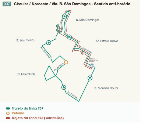 Três novas linhas do transporte coletivo começam a funcionar nesta quarta-feira