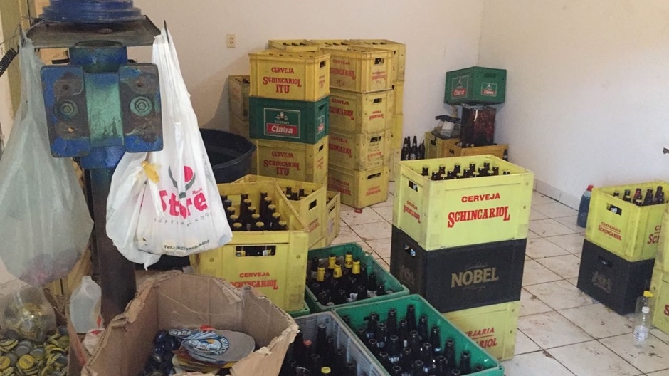 Quadrilha que falsificava cerveja em Aparecida de Goiânia é presa
