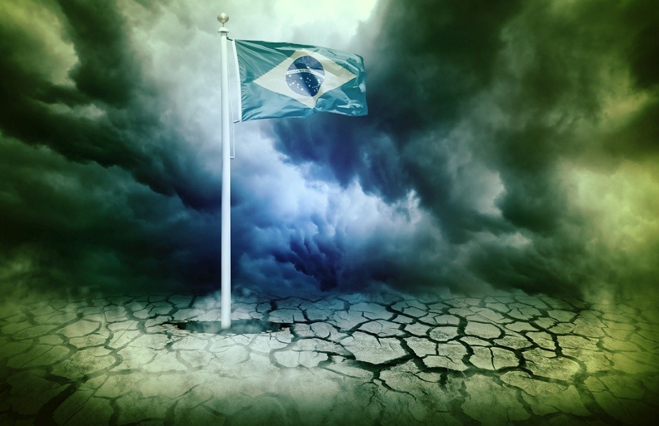 O Brasil em queda livre