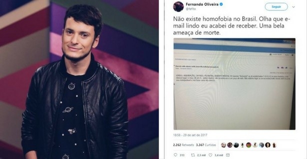Apresentador de TV é ameaçado de morte por ser homossexual
