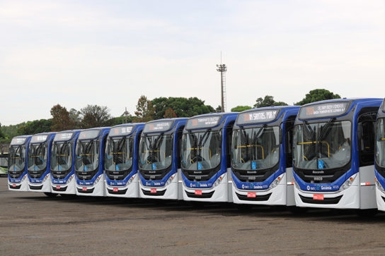 60 novos veículos do transporte coletivo começam a circular em Goiânia a partir deste mês